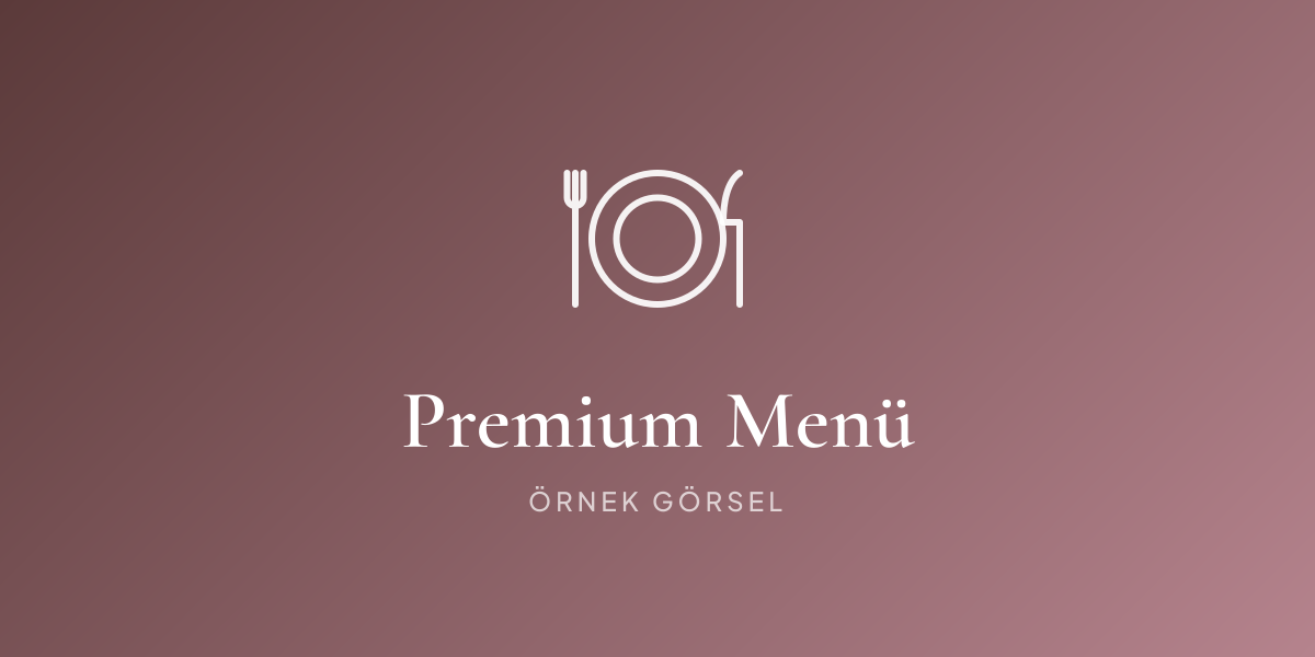 Premium Menü 3