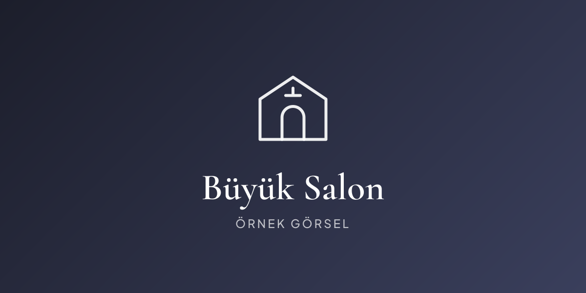 Büyük Salon 1